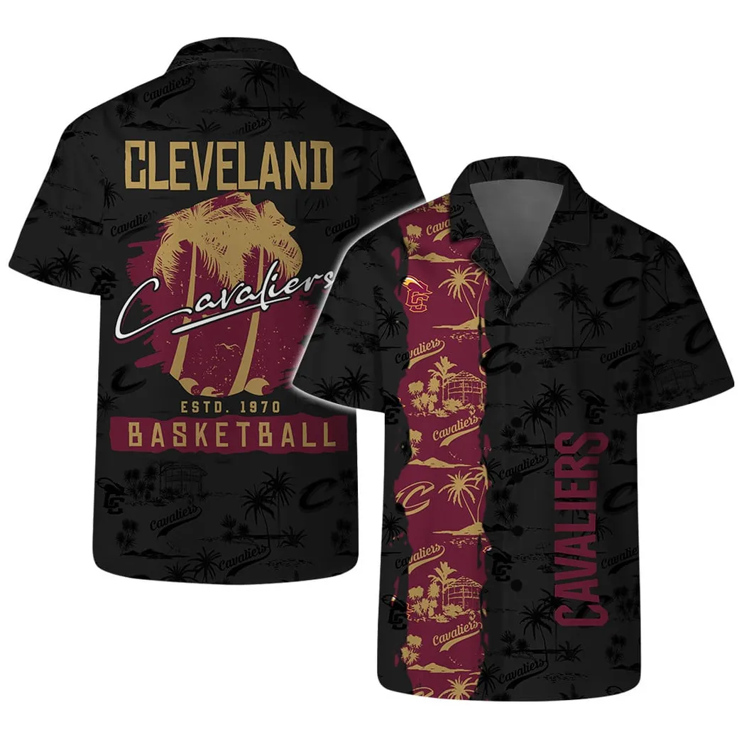 Cleveland Cavaliers Palm Tree Sunset Hawaiian Shirt – TeeAloha