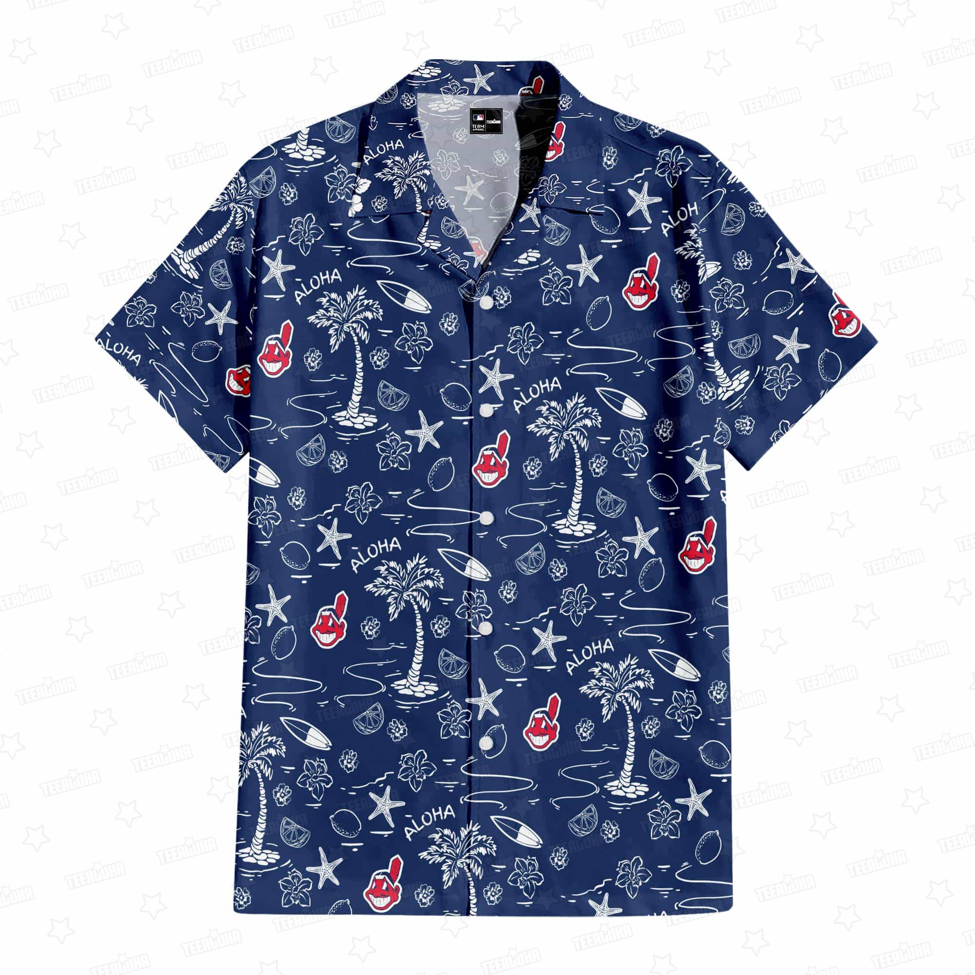 Cleveland Guardians Aloha Paradise Hawaiian Shirt – TeeAloha