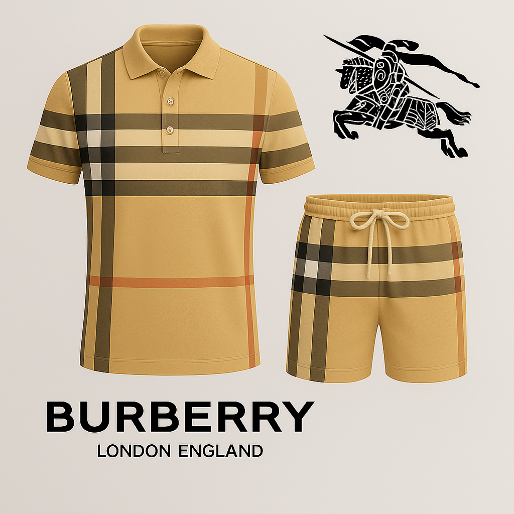 COMBO LUXURY POLO + SHORT-2025 LX-PLAS2025032