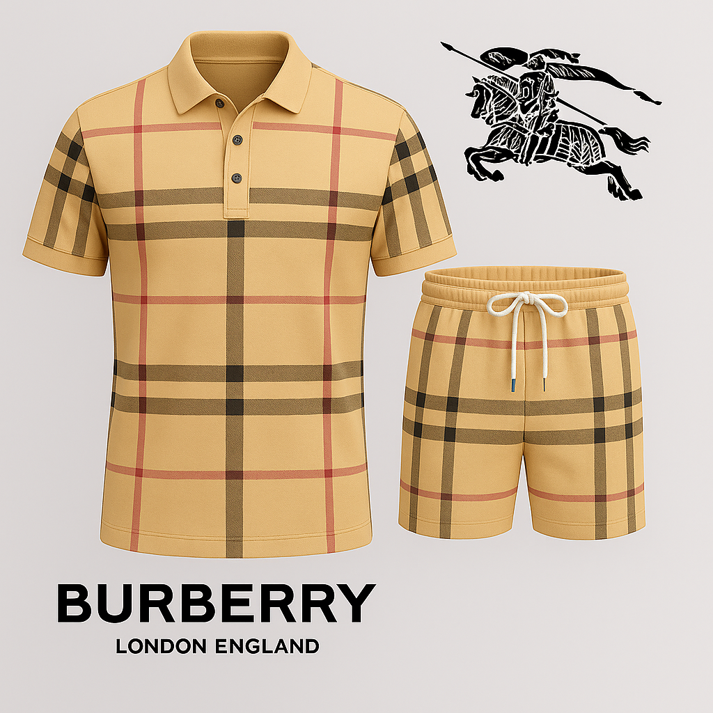 COMBO LUXURY POLO + SHORT-2025 LX-PLAS2025038