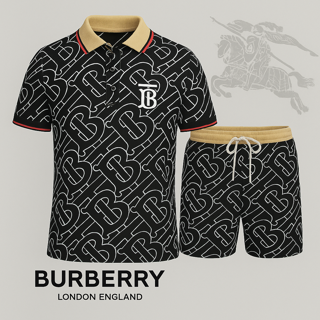 COMBO LUXURY POLO + SHORT-2025 LX-PLAS2025044