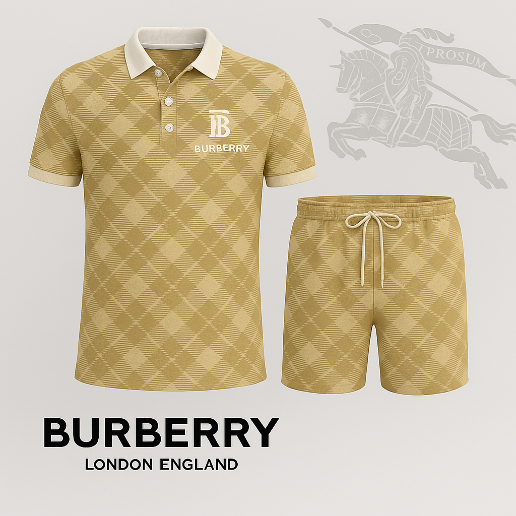 COMBO LUXURY POLO + SHORT-2025 LX-PLAS2025048