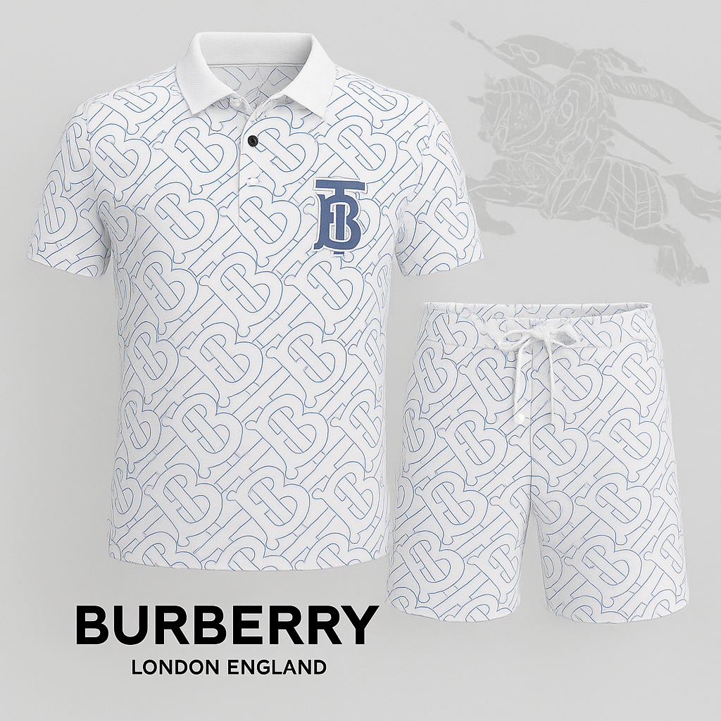 COMBO LUXURY POLO + SHORT-2025 LX-PLAS2025056