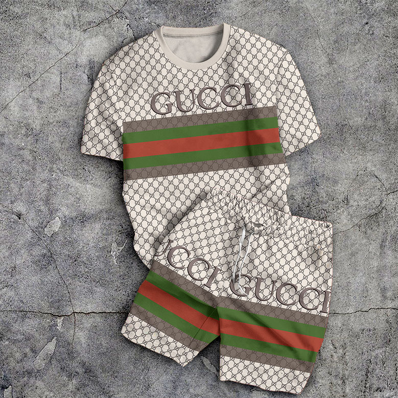 COMBO LUXURY T-SHIRT + SHORT –3D-2025 SKT-TX-RDG00230526