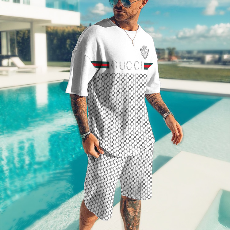 COMBO LUXURY T-SHIRT + SHORT –3D-2025 SKT-TX-RDG00230531