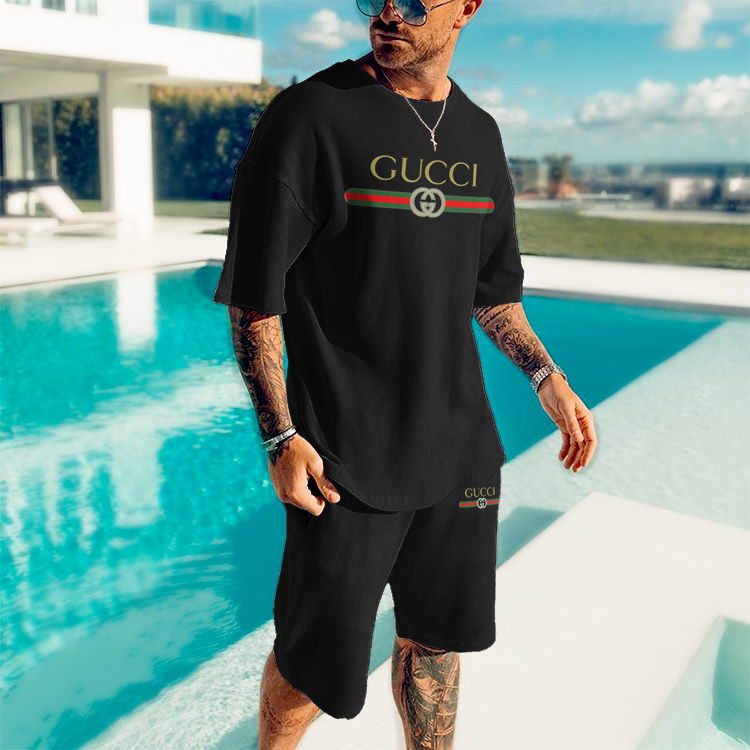 COMBO LUXURY T-SHIRT + SHORT –3D-2025 SKT-TX-RDG00230536