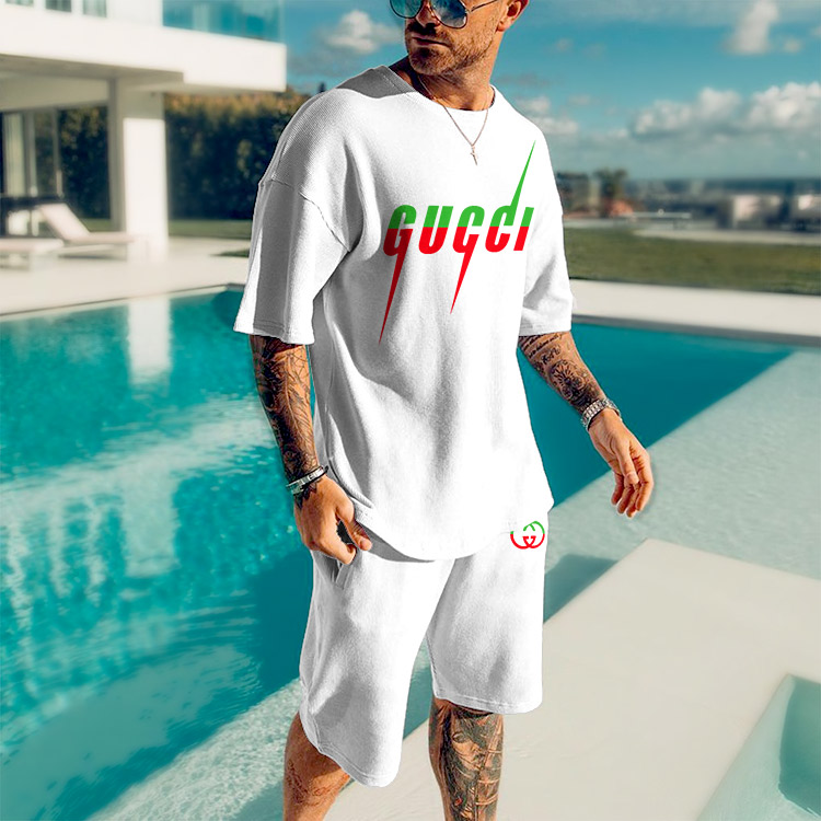 COMBO LUXURY T-SHIRT + SHORT &ndash;3D-2025 SKT-TX-RDG00230539