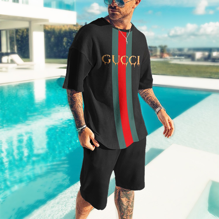 COMBO LUXURY T-SHIRT + SHORT –3D-2025 SKT-TX-RDG00230540