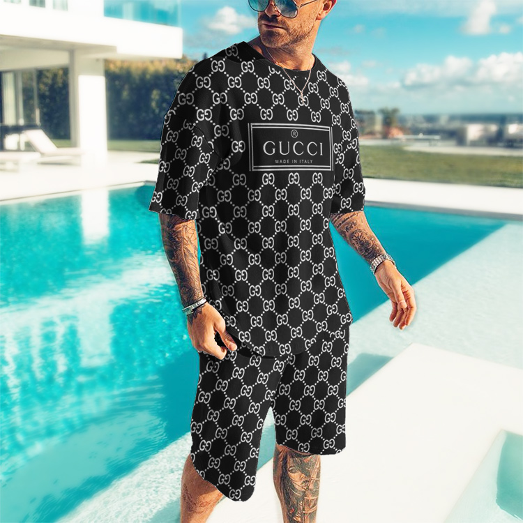 COMBO LUXURY T-SHIRT + SHORT –3D-2025 SKT-TX-RDG00230559