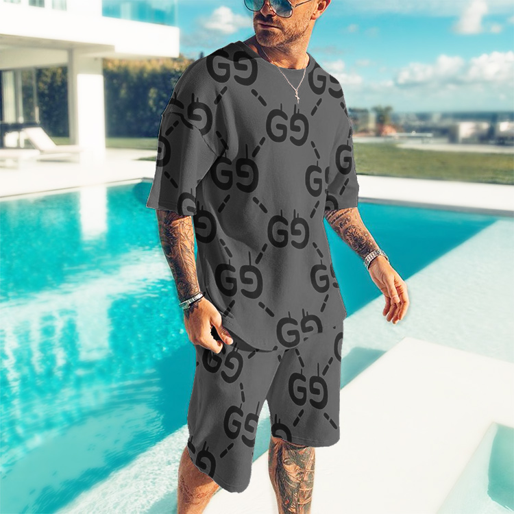 COMBO LUXURY T-SHIRT + SHORT –3D-2025 SKT-TX-RDG00230564