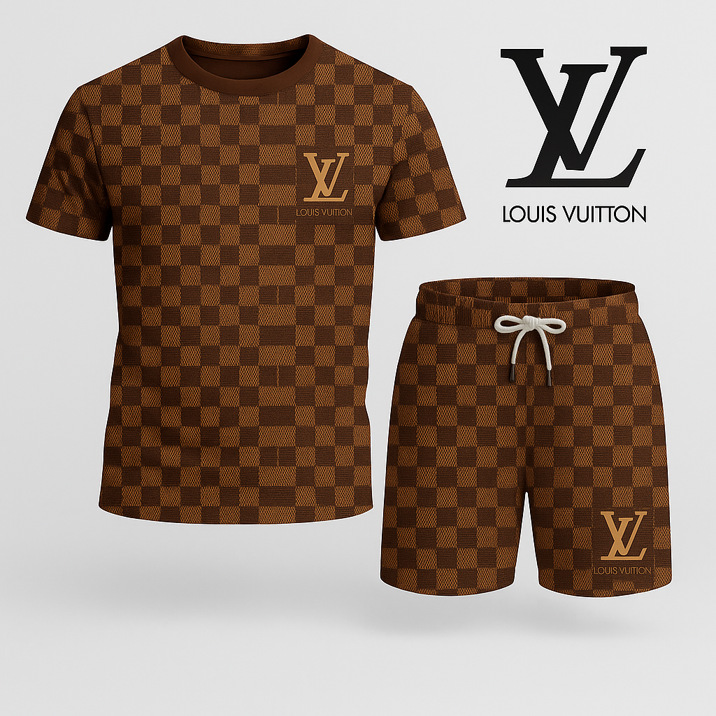 COMBO LUXURY T-SHIRT + SHORT NEW YEAR 2025 LX-TSASLV2025011
