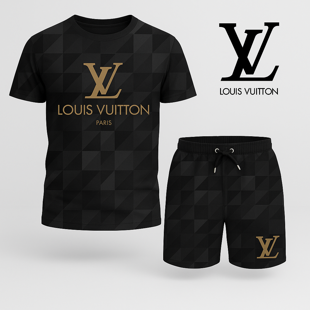 COMBO LUXURY T-SHIRT + SHORT NEW YEAR 2025 LX-TSASLV2025017