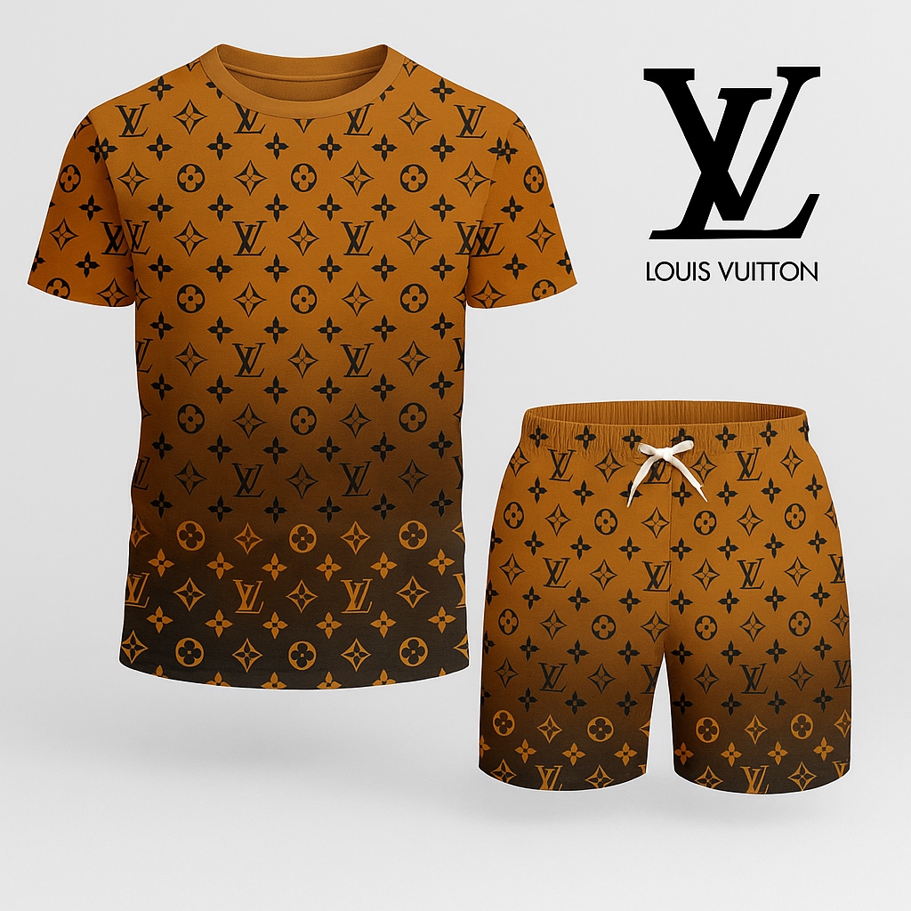 COMBO LUXURY T-SHIRT + SHORT NEW YEAR 2025 LX-TSASLV2025019
