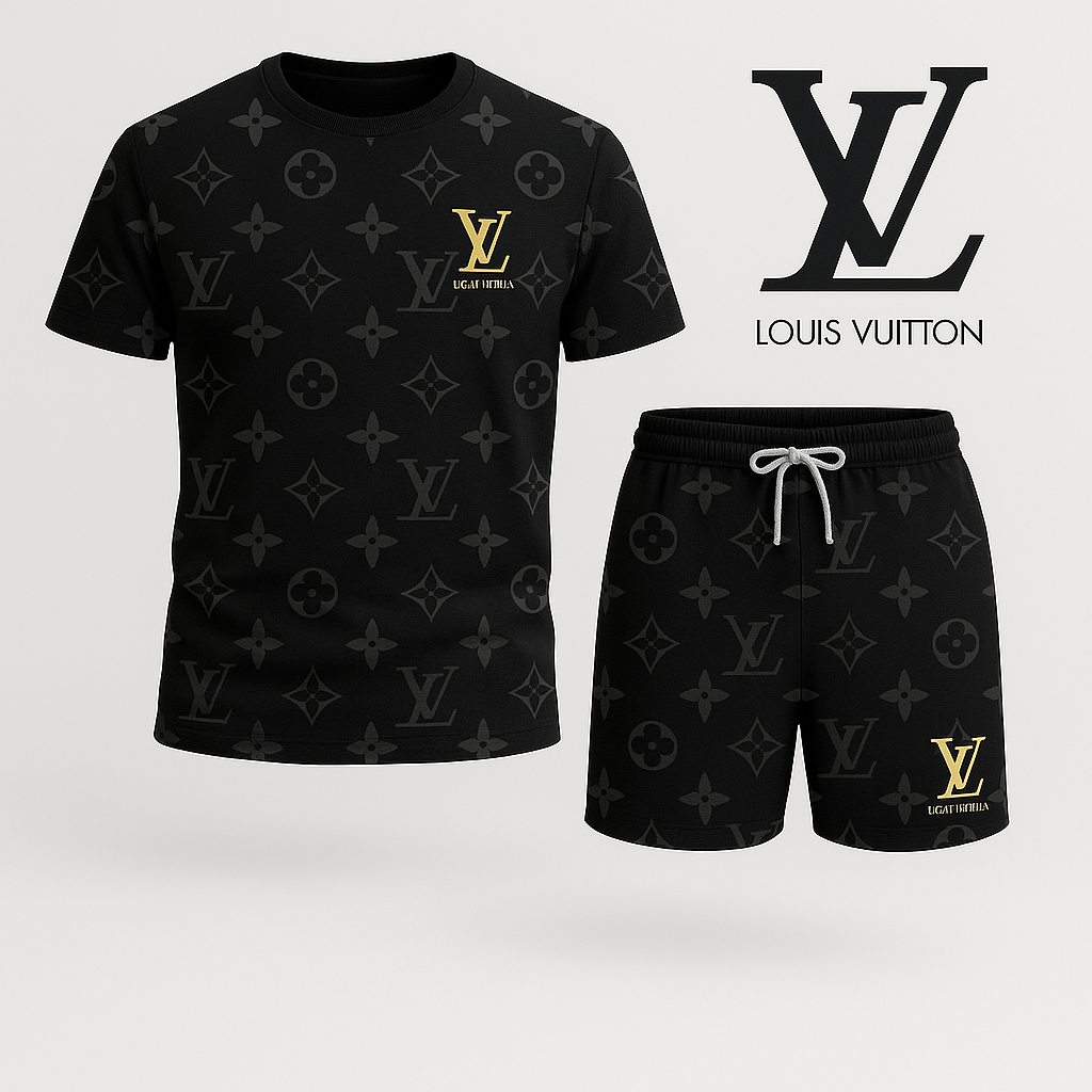 COMBO LUXURY T-SHIRT + SHORT NEW YEAR 2025 LX-TSASLV202502