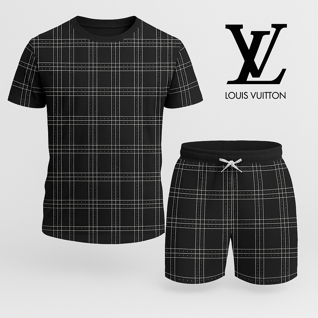 COMBO LUXURY T-SHIRT + SHORT NEW YEAR 2025 LX-TSASLV2025023