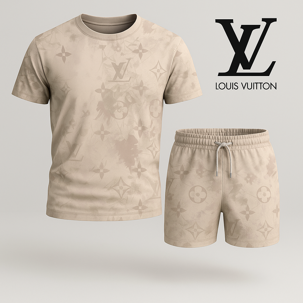 COMBO LUXURY T-SHIRT + SHORT NEW YEAR 2025 LX-TSASLV2025024
