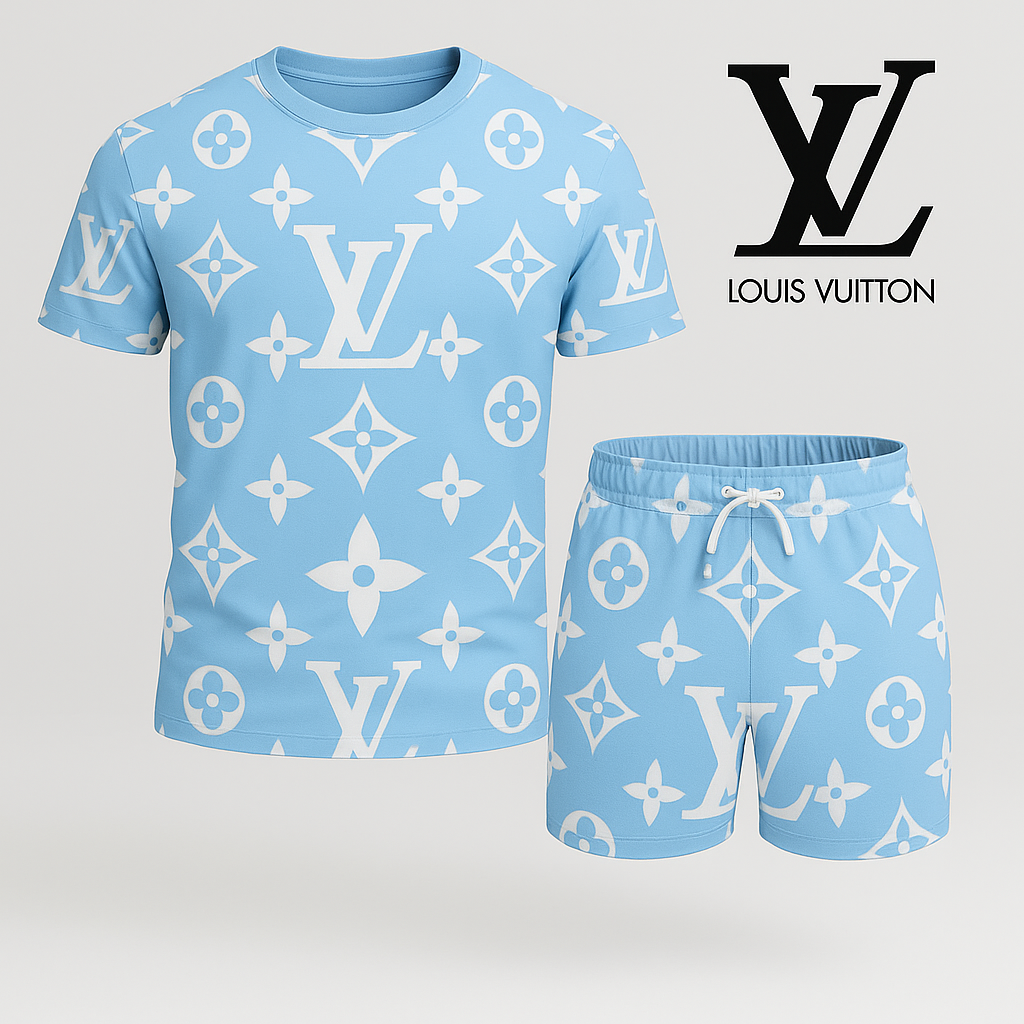 COMBO LUXURY T-SHIRT + SHORT NEW YEAR 2025 LX-TSASLV2025026