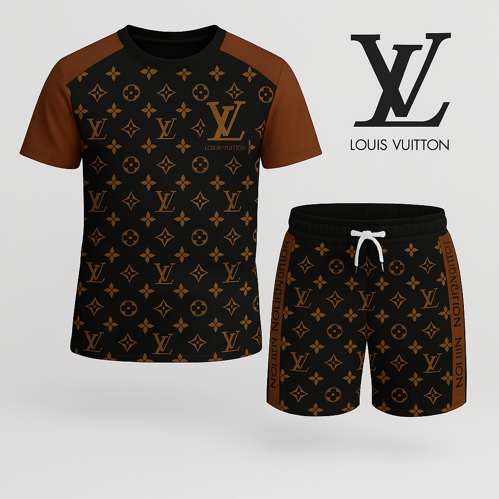 COMBO LUXURY T-SHIRT + SHORT NEW YEAR 2025 LX-TSASLV2025029