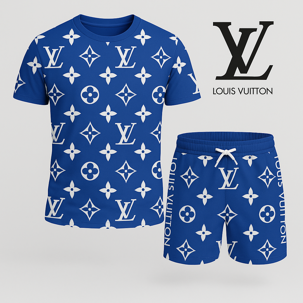COMBO LUXURY T-SHIRT + SHORT NEW YEAR 2025 LX-TSASLV2025032