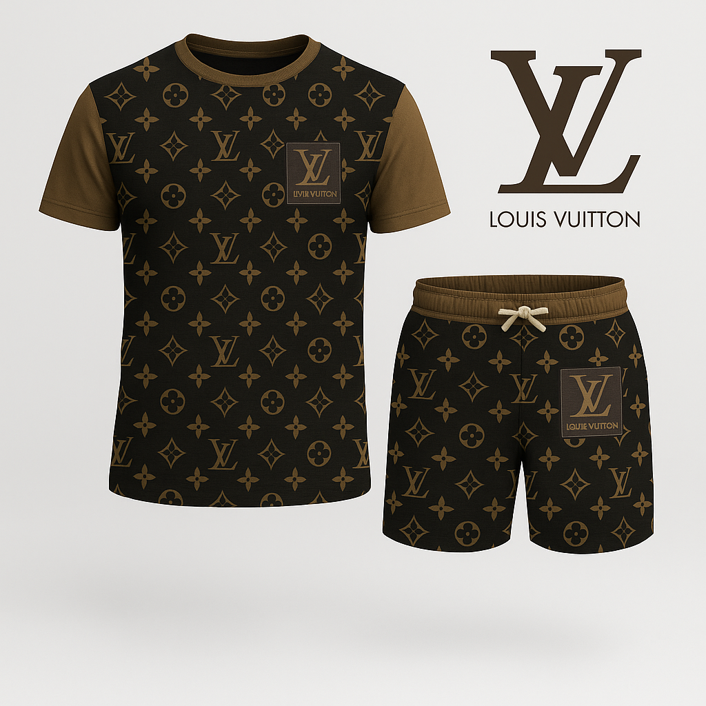 COMBO LUXURY T-SHIRT + SHORT NEW YEAR 2025 LX-TSASLV2025035