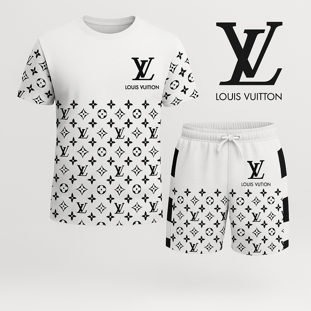 COMBO LUXURY T-SHIRT + SHORT NEW YEAR 2025 LX-TSASLV2025036