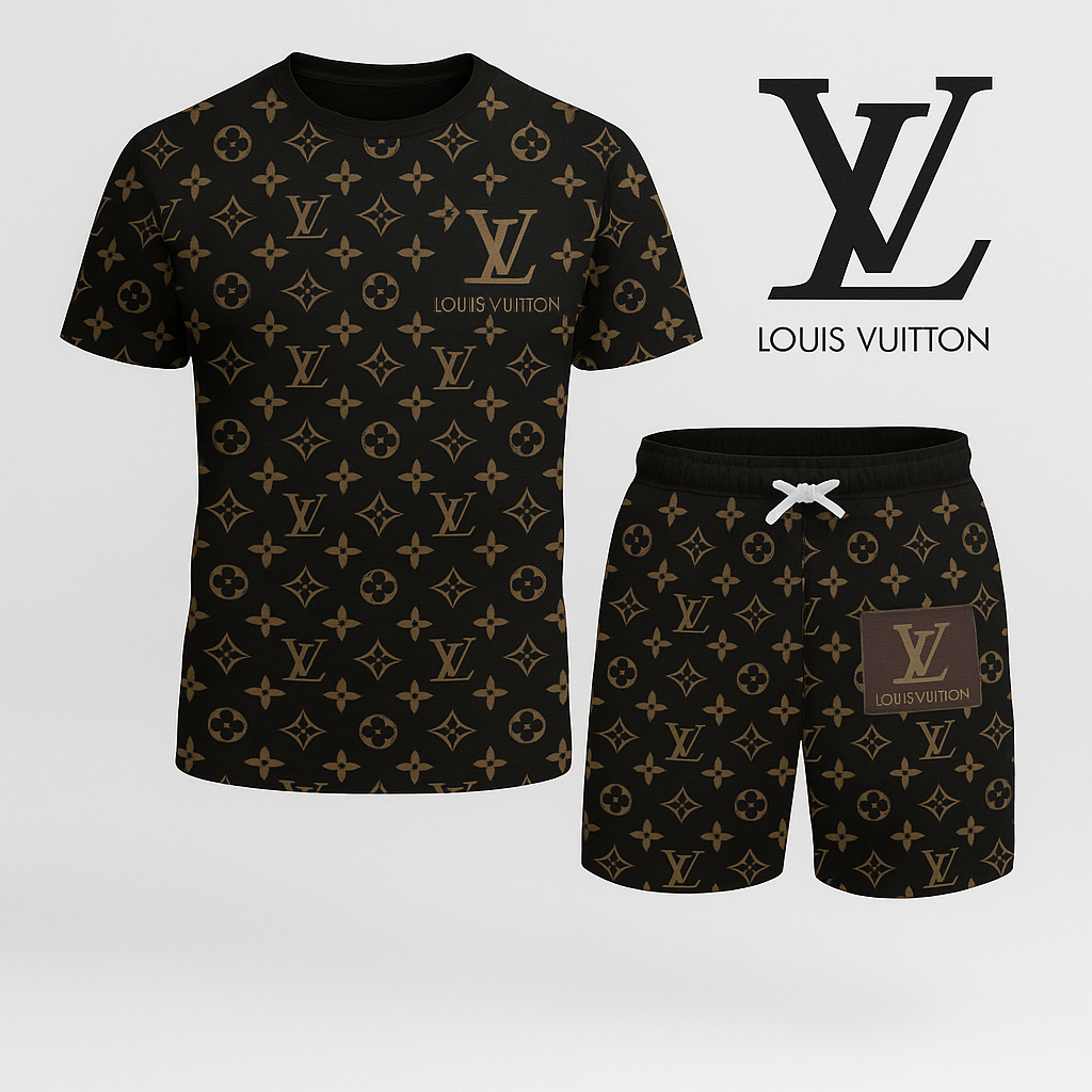 COMBO LUXURY T-SHIRT + SHORT NEW YEAR 2025 LX-TSASLV2025037
