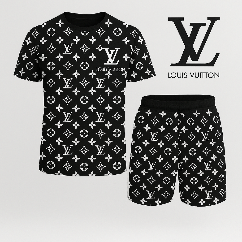 COMBO LUXURY T-SHIRT + SHORT NEW YEAR 2025 LX-TSASLV2025039
