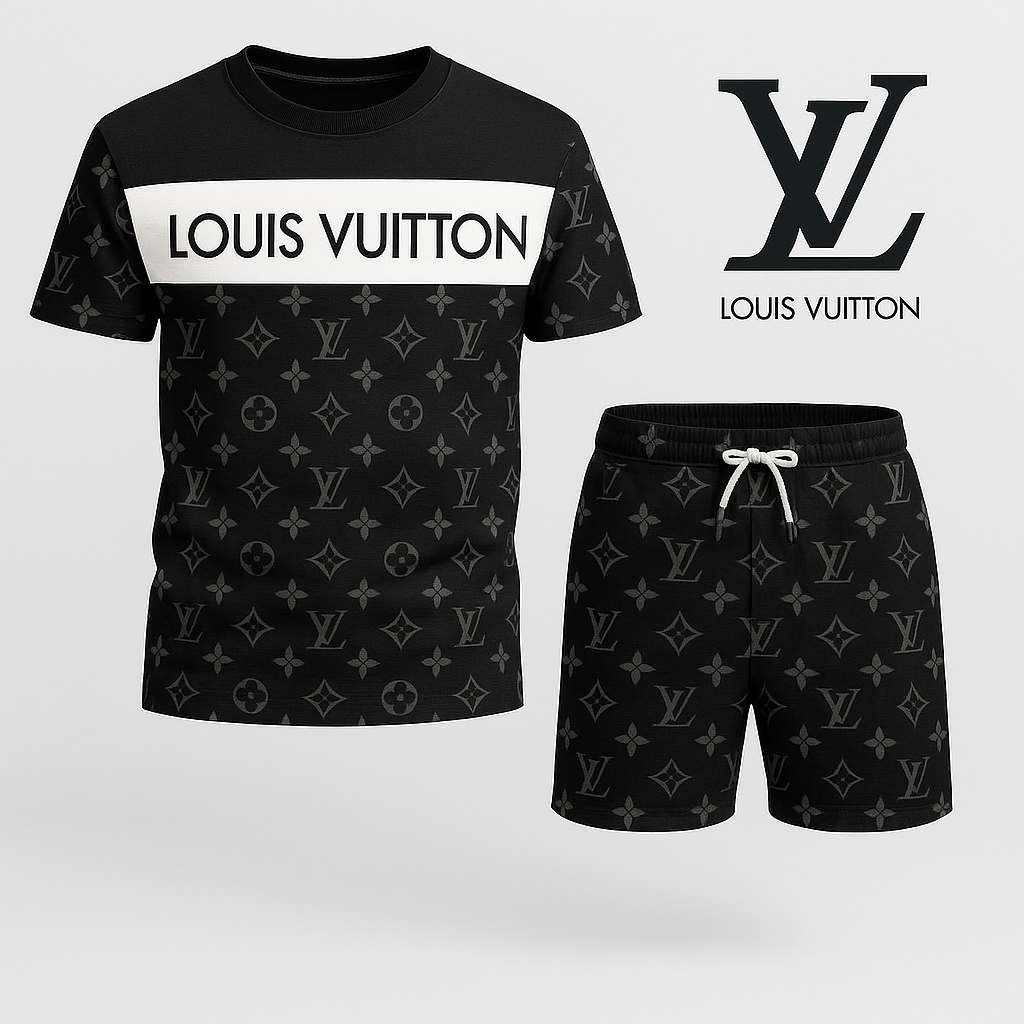 COMBO LUXURY T-SHIRT + SHORT NEW YEAR 2025 LX-TSASLV202504