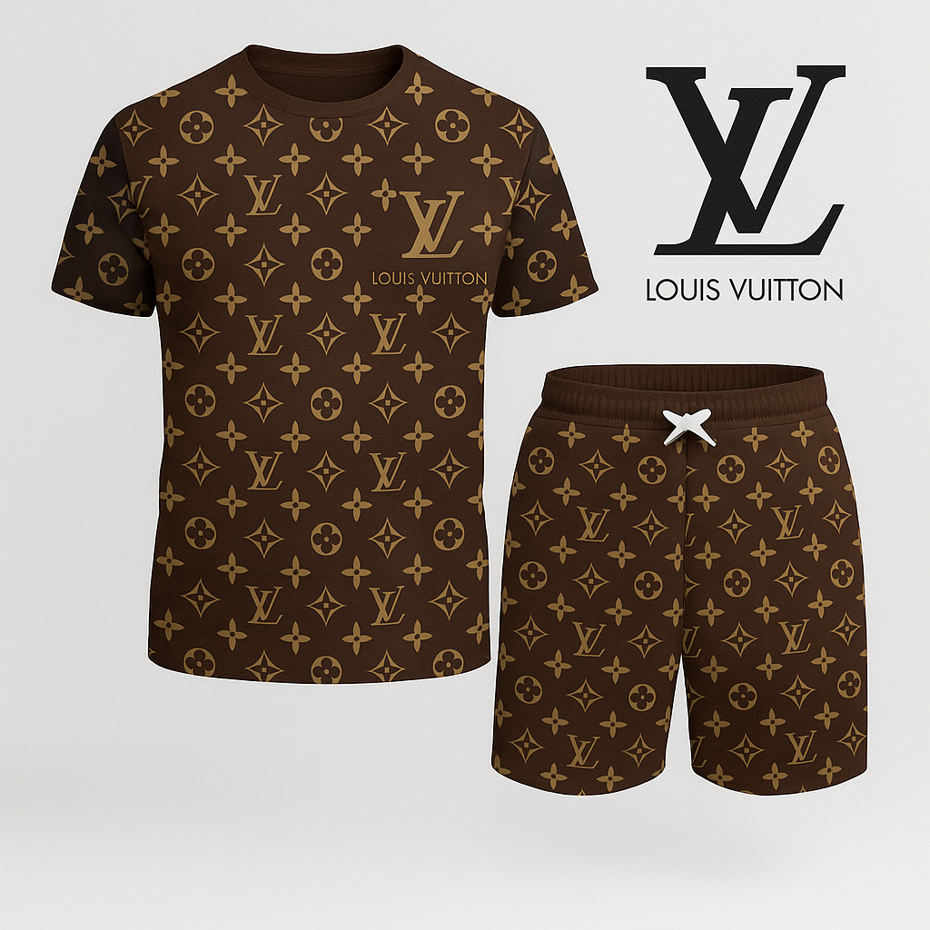 COMBO LUXURY T-SHIRT + SHORT NEW YEAR 2025 LX-TSASLV2025040