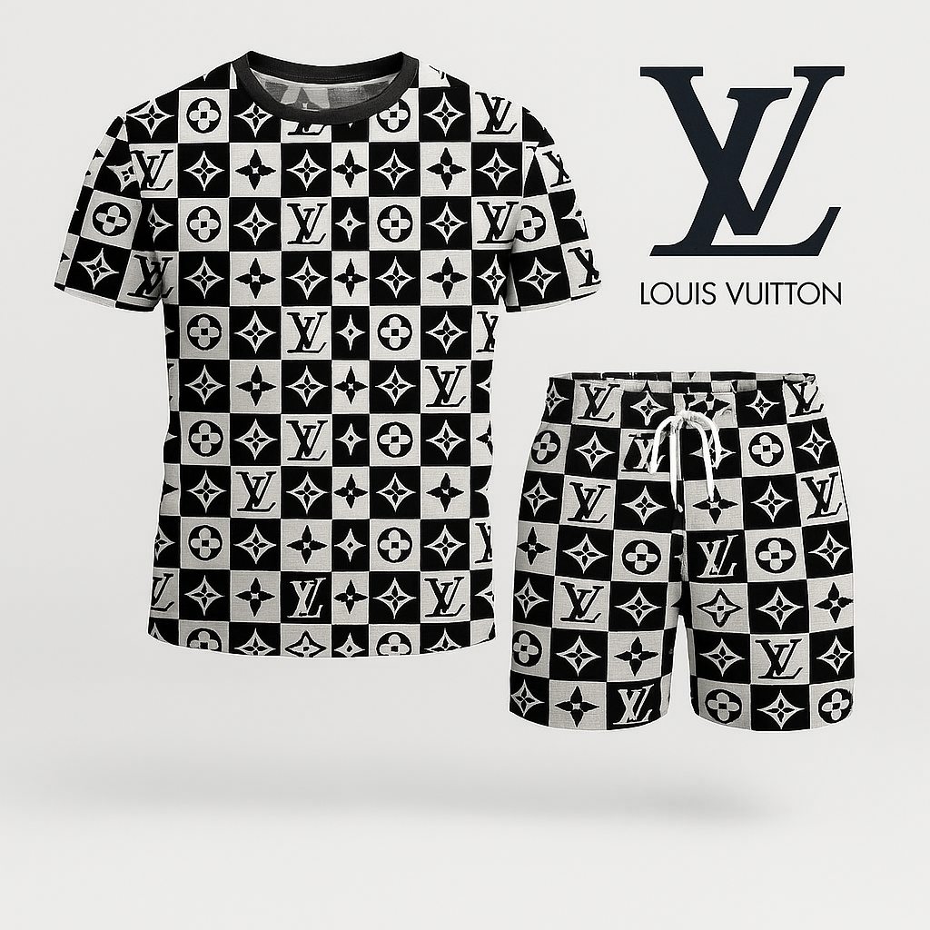 COMBO LUXURY T-SHIRT + SHORT NEW YEAR 2025 LX-TSASLV2025041