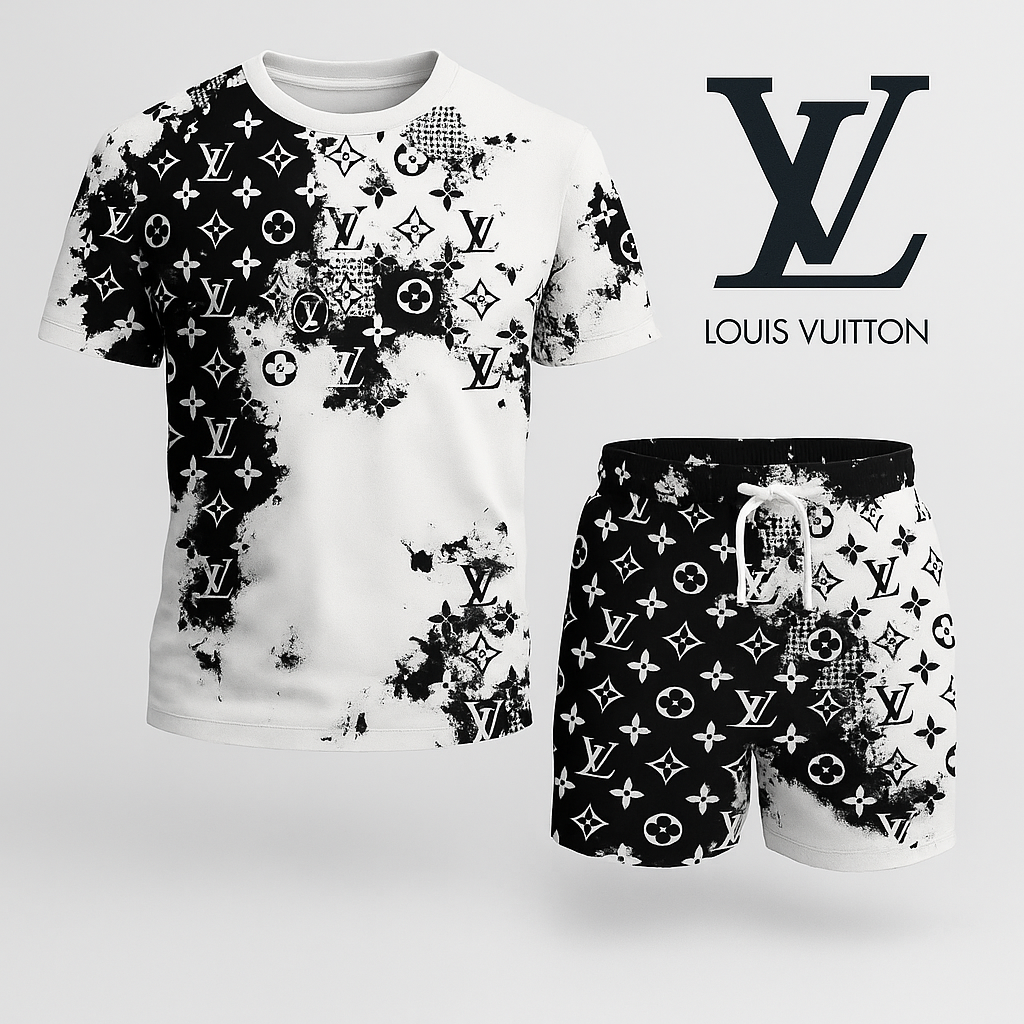 COMBO LUXURY T-SHIRT + SHORT NEW YEAR 2025 LX-TSASLV2025047