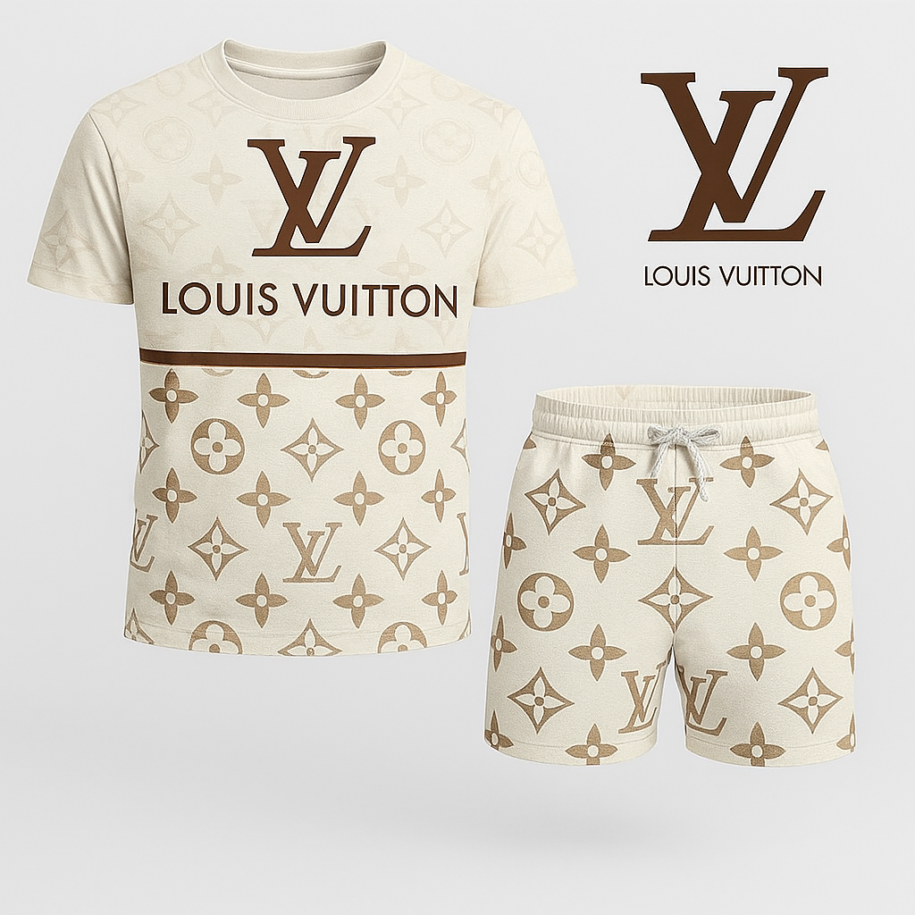 COMBO LUXURY T-SHIRT + SHORT NEW YEAR 2025 LX-TSASLV202506