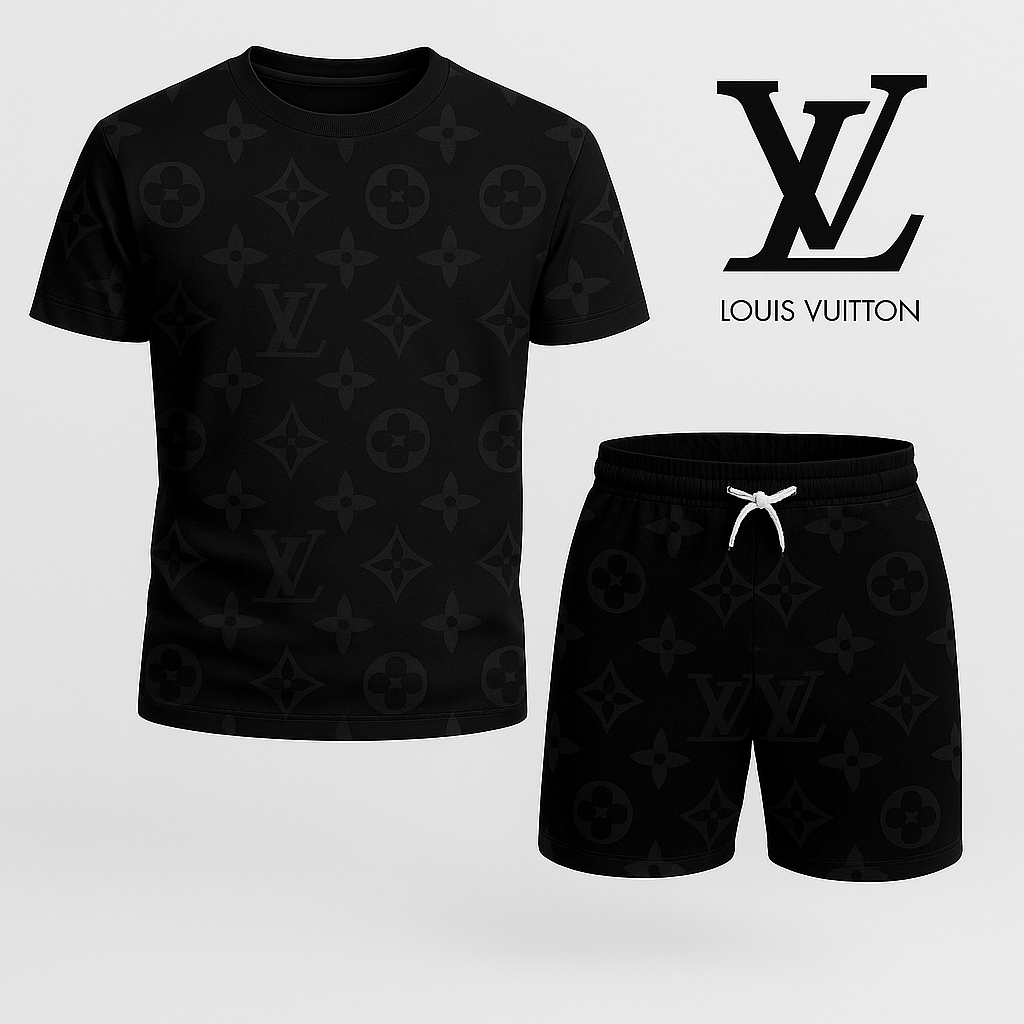 COMBO LUXURY T-SHIRT + SHORT NEW YEAR 2025 LX-TSASLV202507