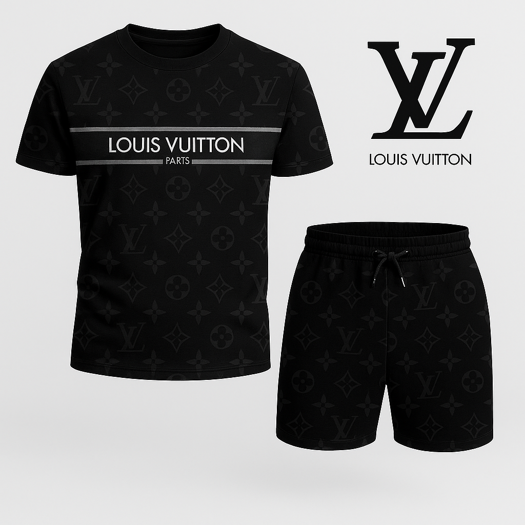 COMBO LUXURY T-SHIRT + SHORT NEW YEAR 2025 LX-TSASLV202508