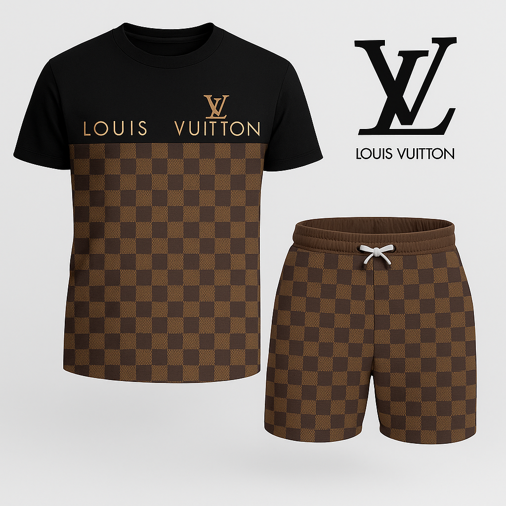 COMBO LUXURY T-SHIRT + SHORT NEW YEAR 2025 LX-TSASLV202509