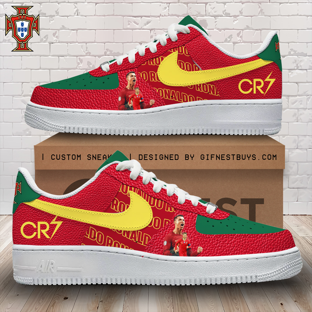 Cristiano Ronaldo x Portugal National Football Team Air Force 1 Sneaker 106259