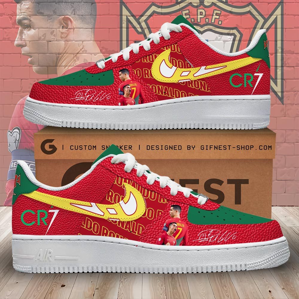 Cristiano Ronaldo x Portugal National Football Team Air Force 1 Sneaker 106260
