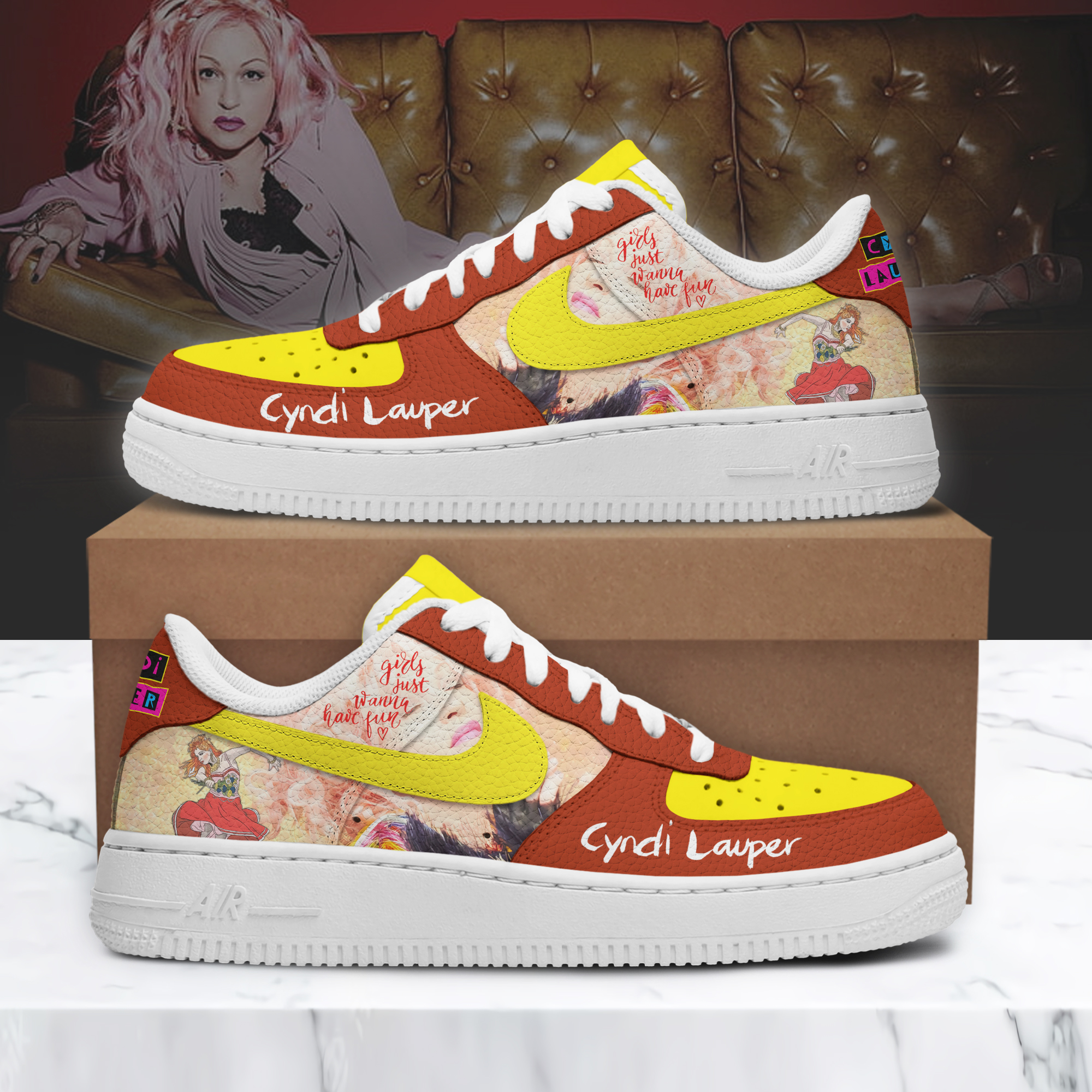 Cyndi Lauper Premium  Af1 Sneaker LZ 106248