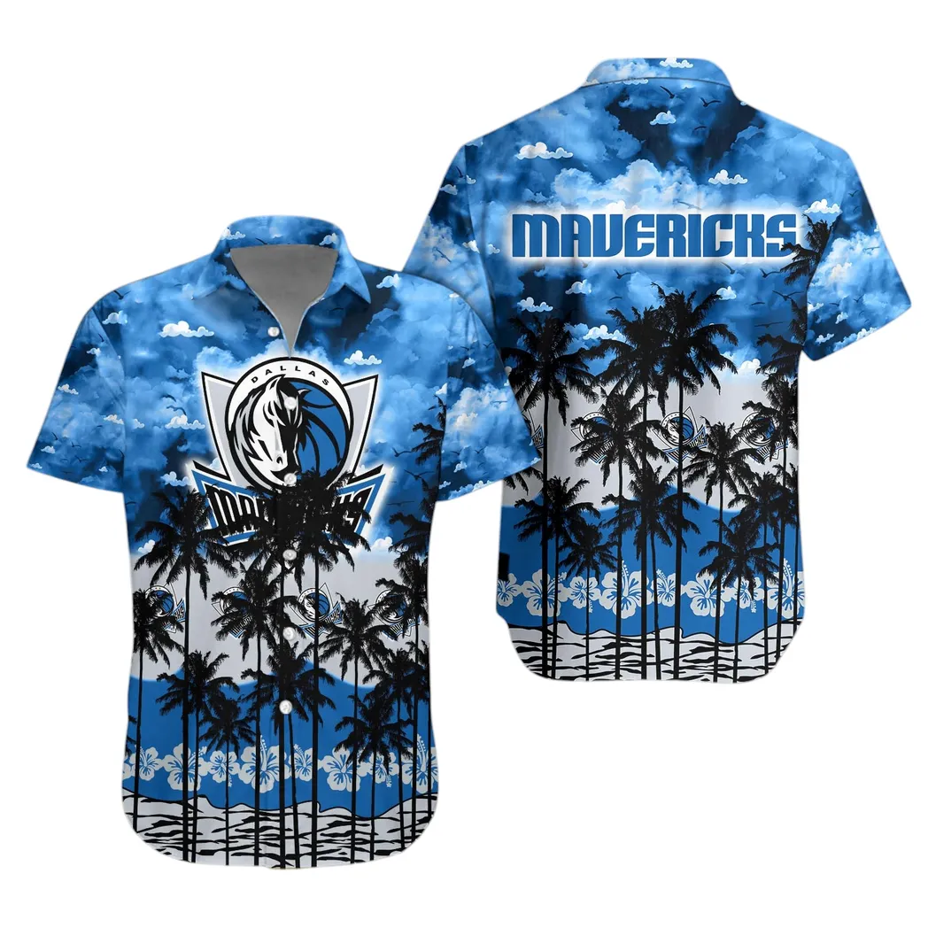 Dallas Mavericks Tropical Sky Hawaiian Shirt – TeeAloha