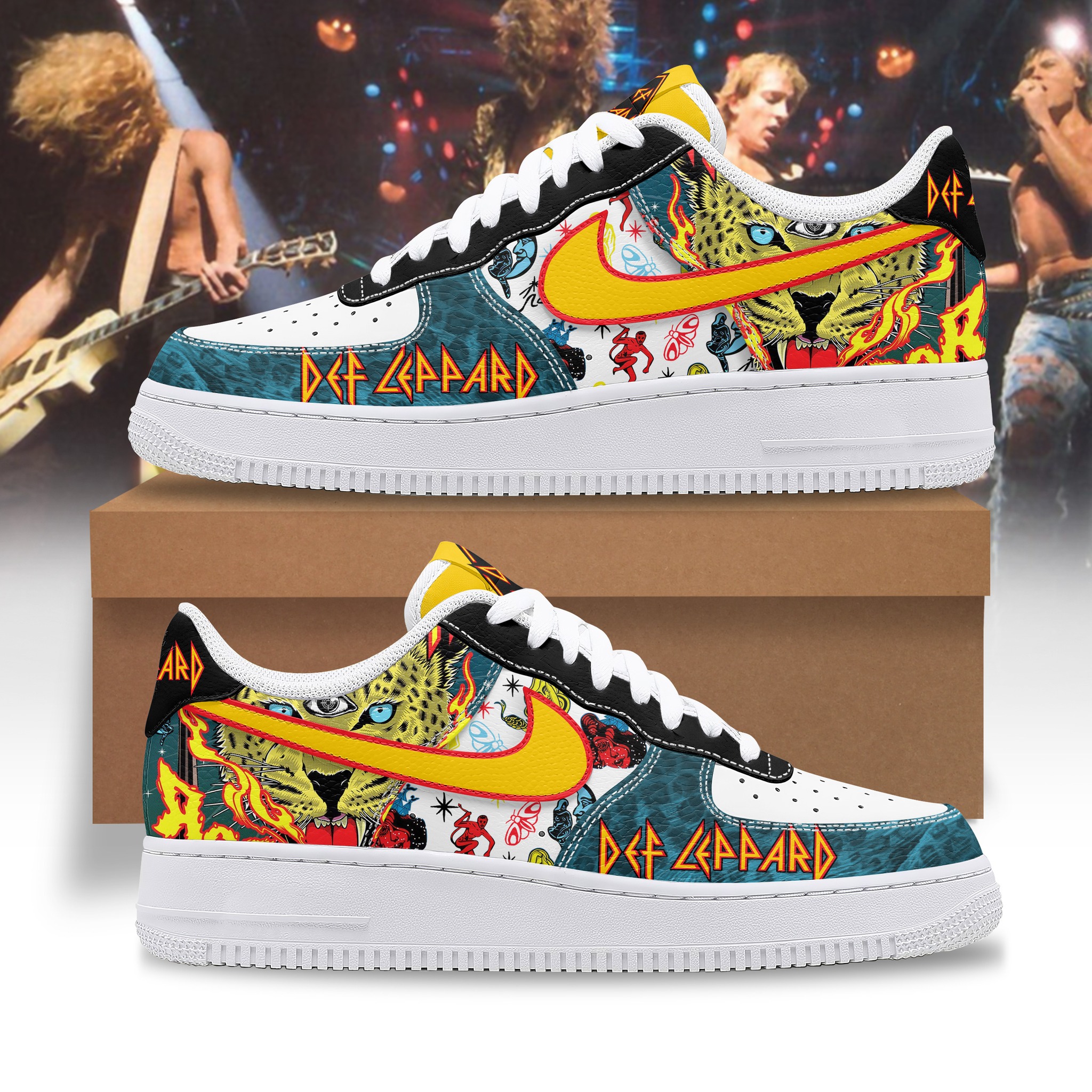 Def Leppard’s Premium Af1 Sneaker LZ 106153