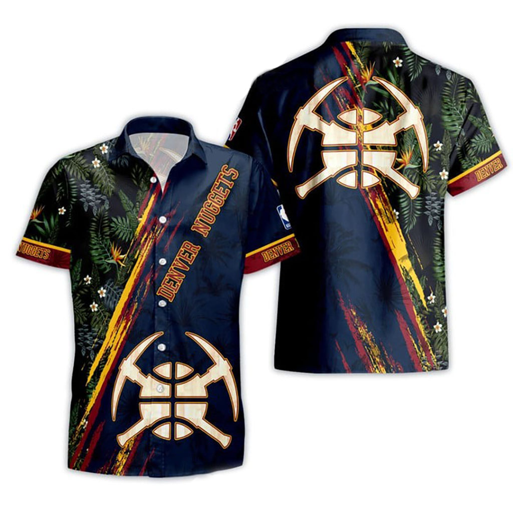 Denver Nuggets Bold Heritage Hawaiian Shirt – TeeAloha