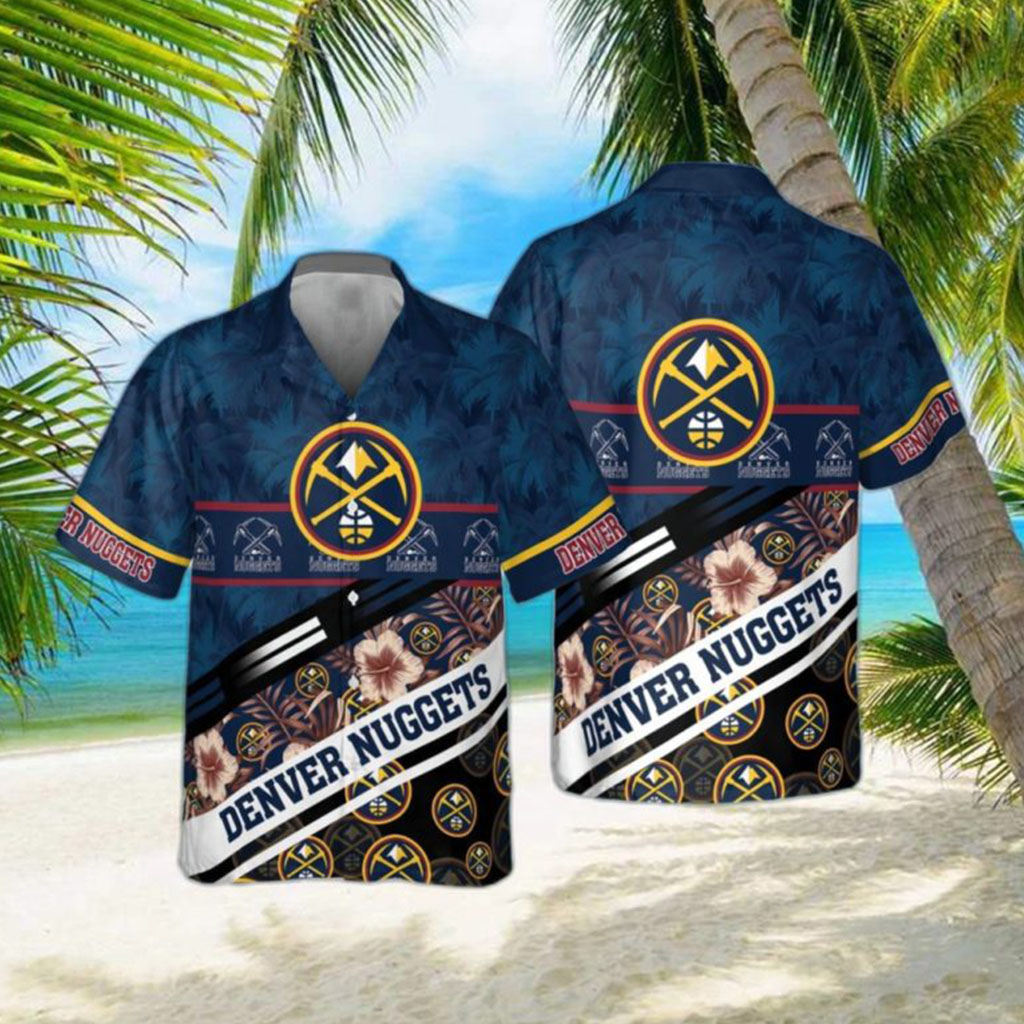 Denver Nuggets Floral Breeze Hawaiian Shirt – TeeAloha