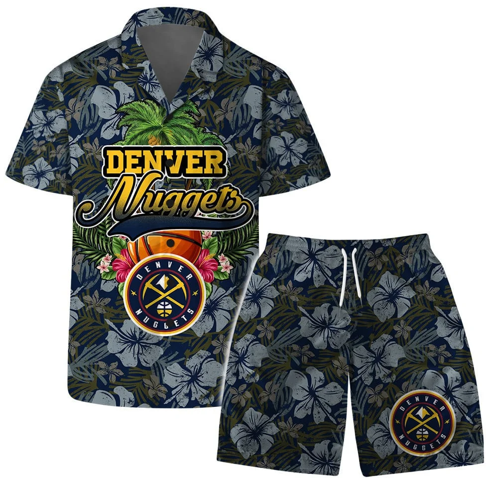 Denver Nuggets Floral Paradise Hawaiian Shirt – TeeAloha