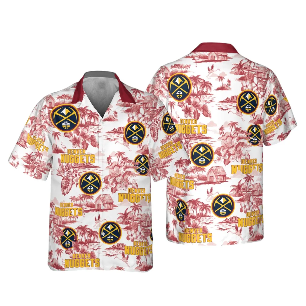 Denver Nuggets Retro Tropical Escape Hawaiian Shirt – TeeAloha