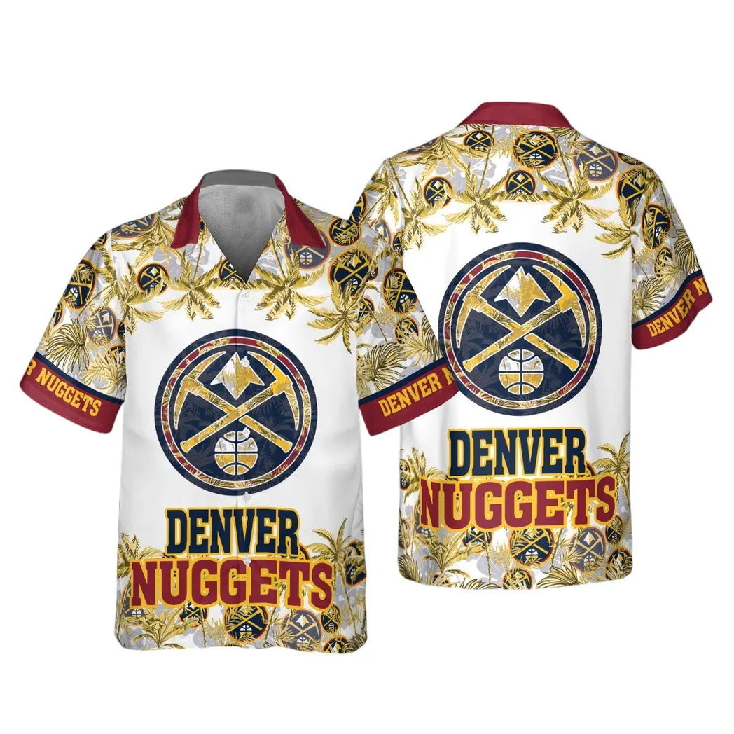 Denver Nuggets Tropical Glory Hawaiian Shirt – TeeAloha