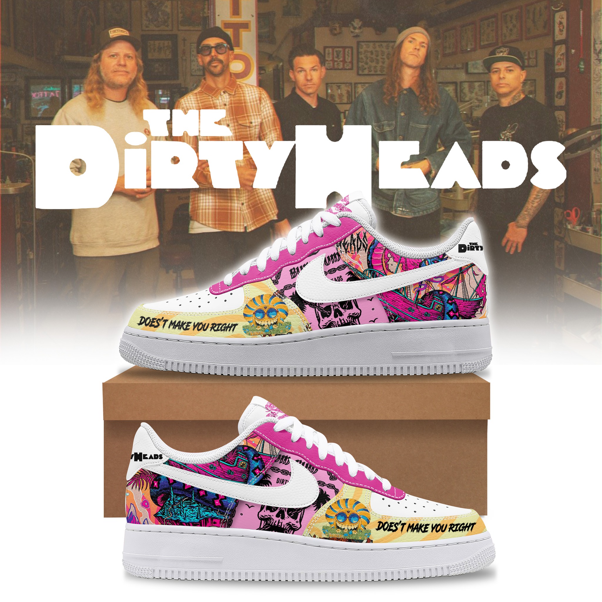 Dirty Heads Premium Af1 Sneaker LZ 106201