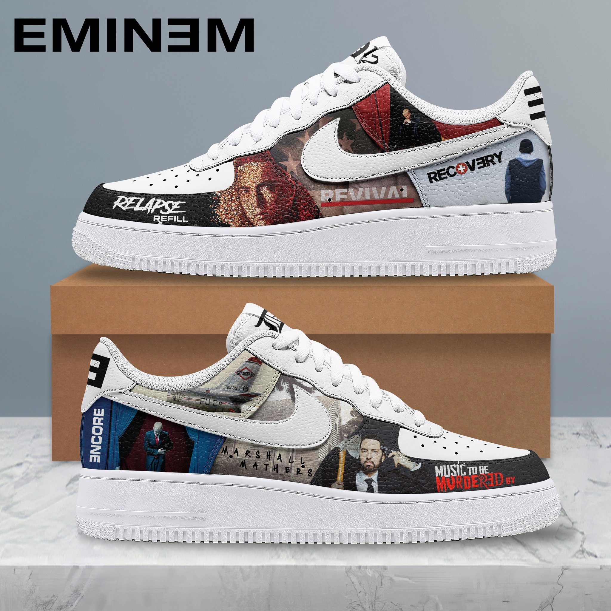 Eminem’s Premium Air Force 1 Sneaker   LZ 106113