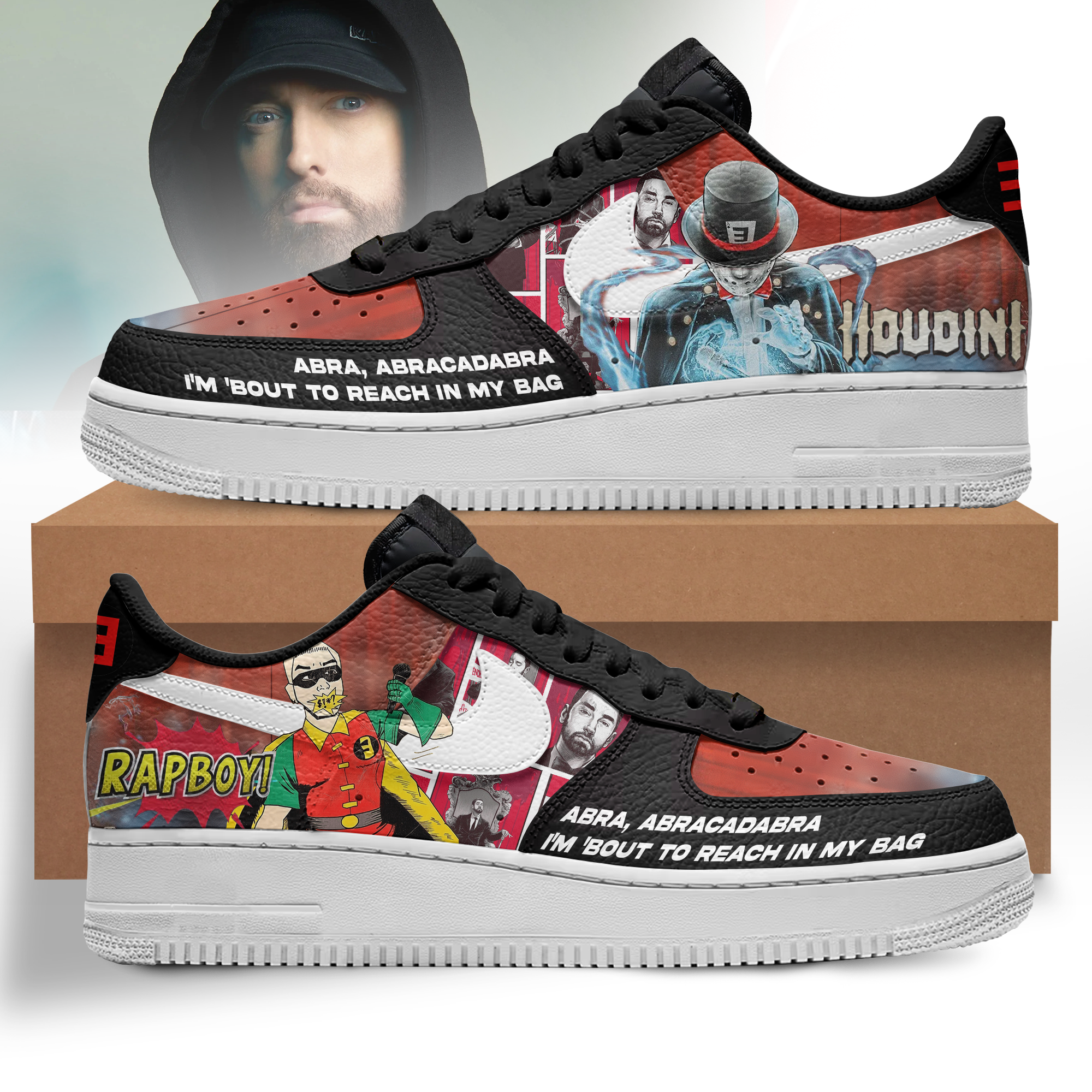 Eminem’s Premium Air Force 1 Sneaker   LZ 1061131
