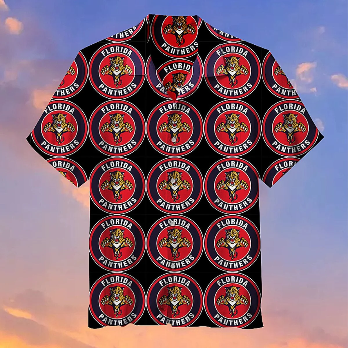 Florida Panthers Bold Logo Hawaiian Shirt – TeeAloha