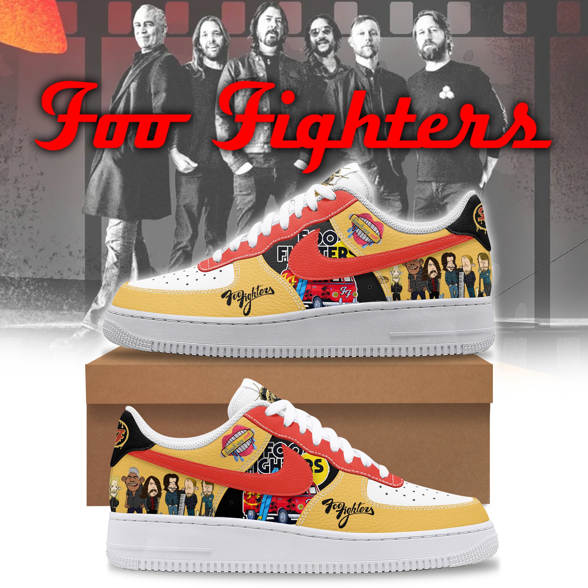 Foo Fighters’ Premium Af1 Sneaker LZ 106197